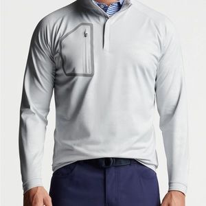 PETER MILLAR FORGE CAMO PERFORMANCE QUARTER-ZIP